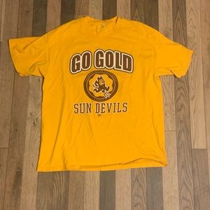 Vintage Asu go gold shirt L